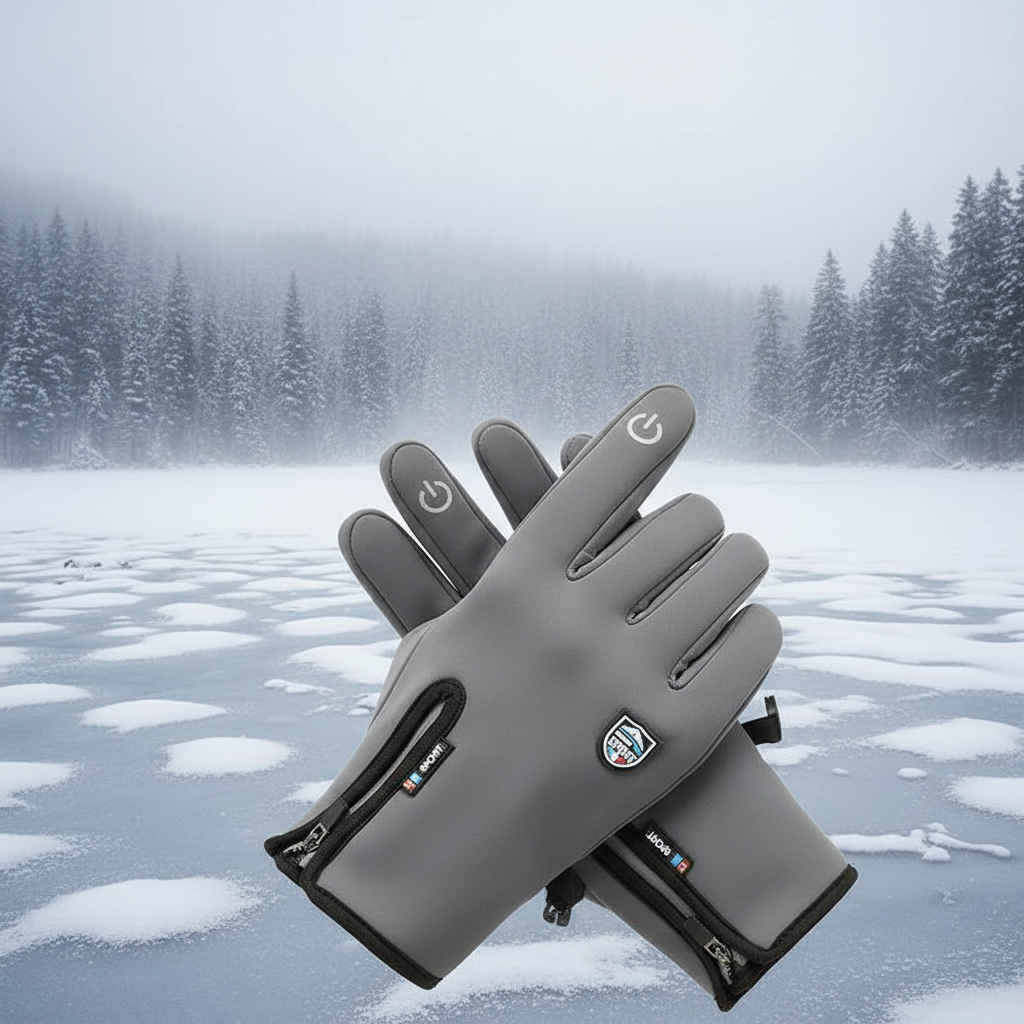 Guanti Grigi - Lago Ghiacciato
