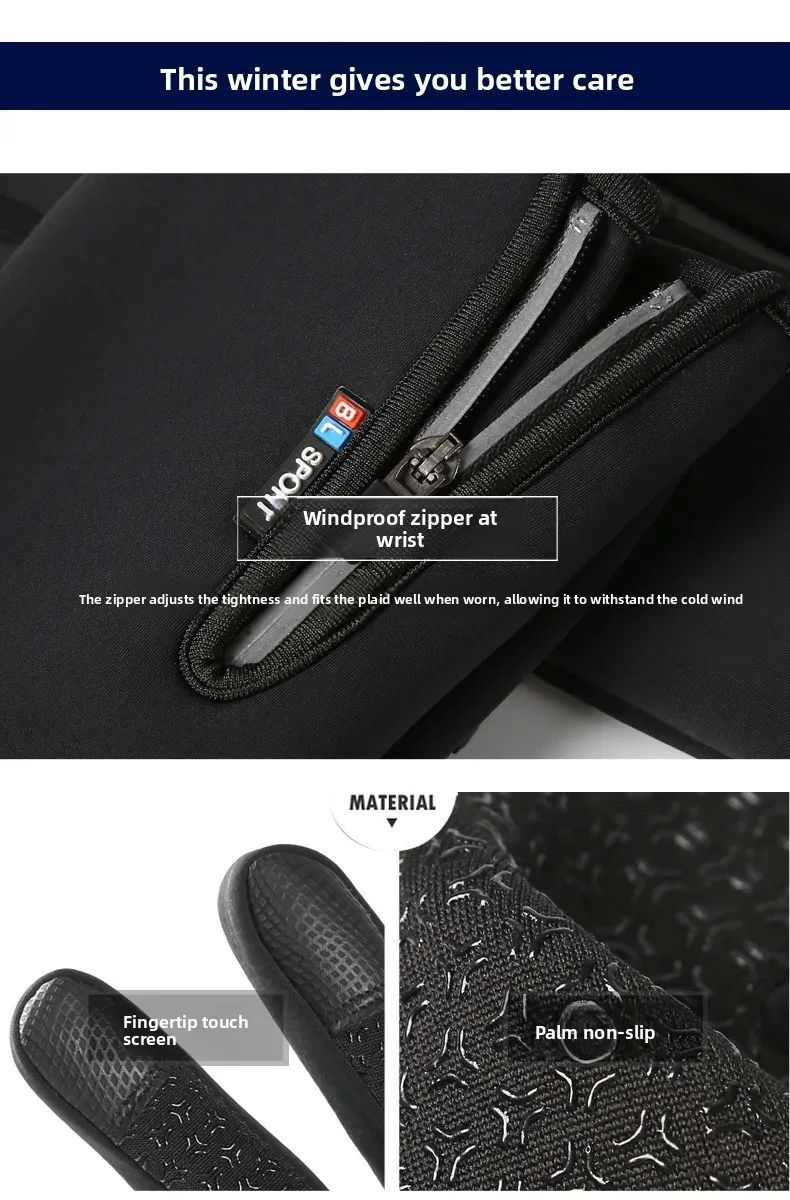 Guanti Impermeabili Touch Screen Warm