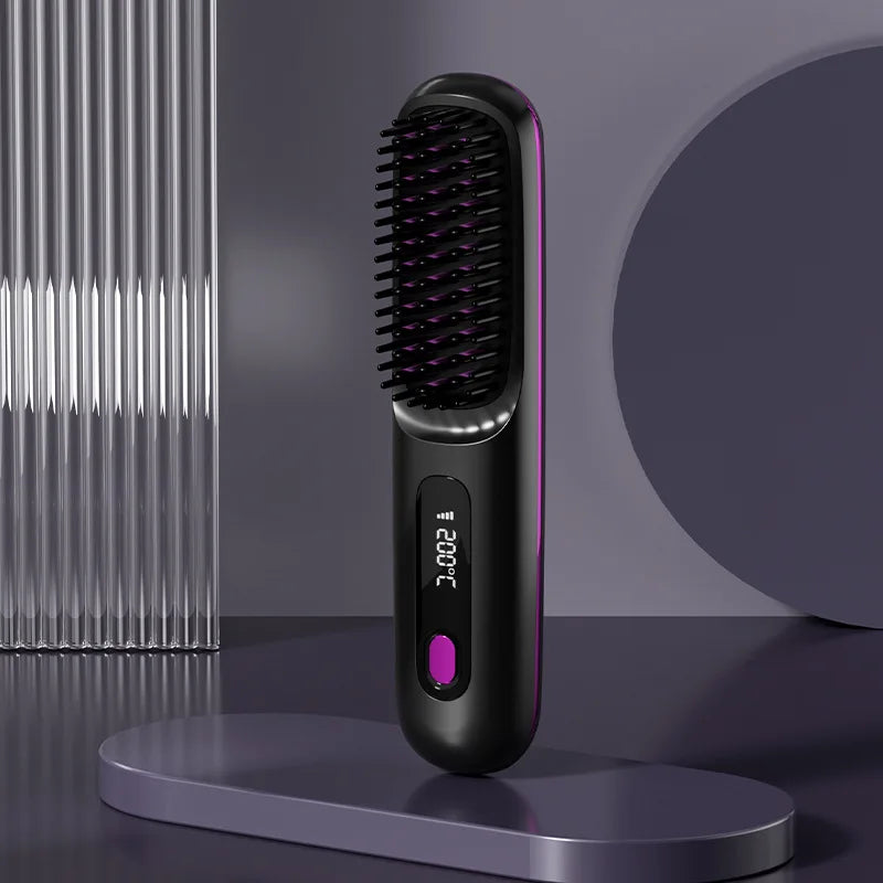 Pettine Lisciante Wireless Senza Fili